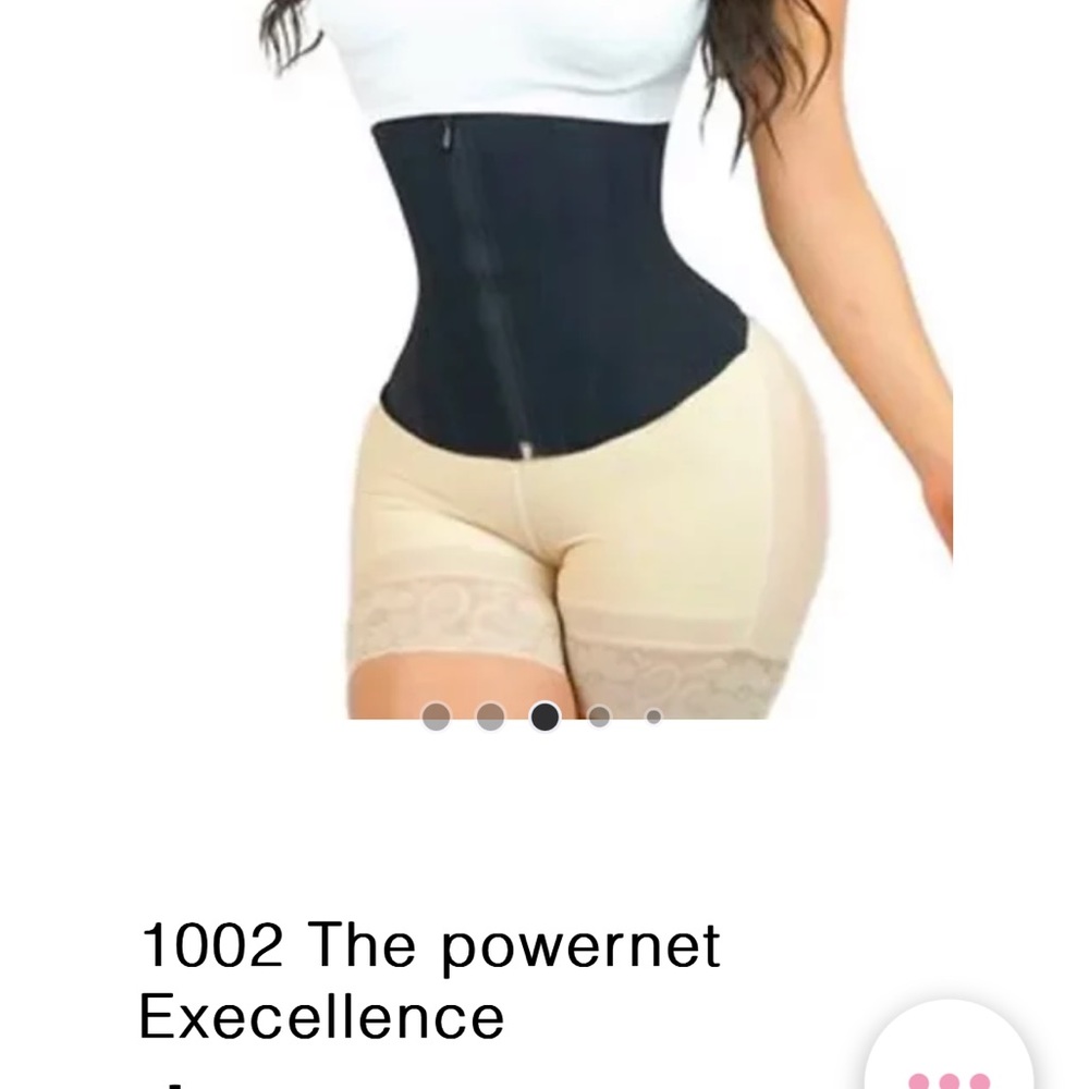 Black waist trainer/faja cinturilla negra